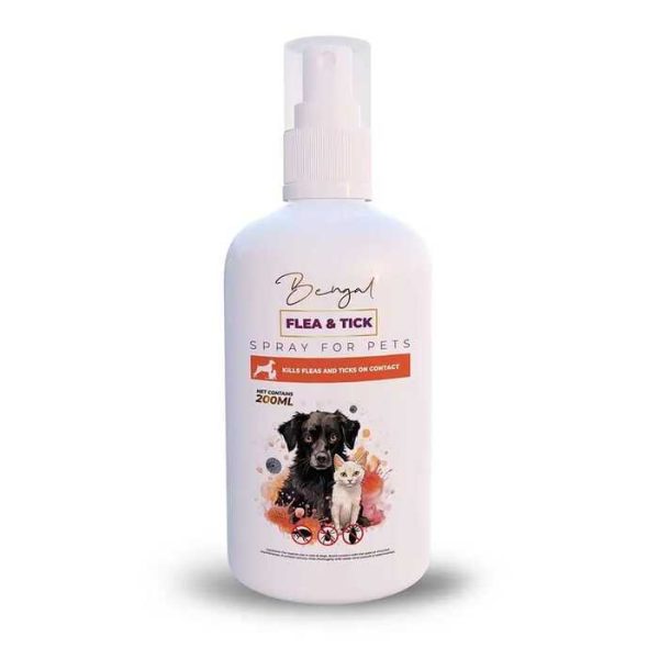 Bengal Flea & Tick Spray For Pets