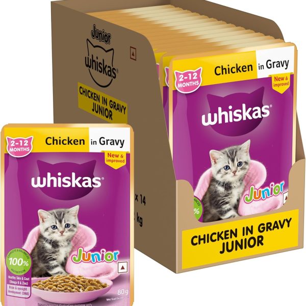 Whiskas Pouch 80gm