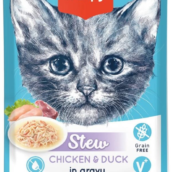 Wanpy Stew Chicken & Duck in Gravy (Kitten) 70gm