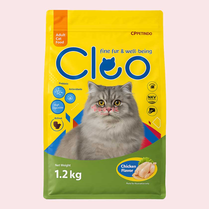 Cleo-Chicken CLEO Cat Food (Chicken Flavor)- 1.2kg - Image 1