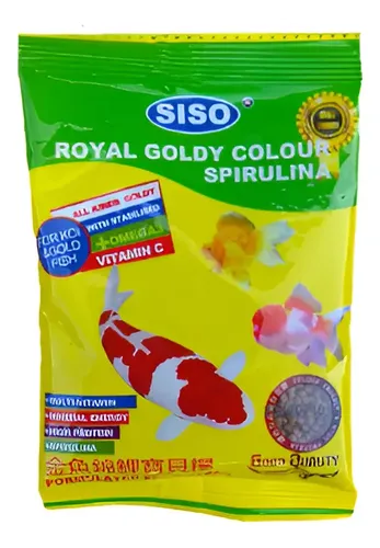 Siso Royal Goldy Spirulina 20gr Fish Food