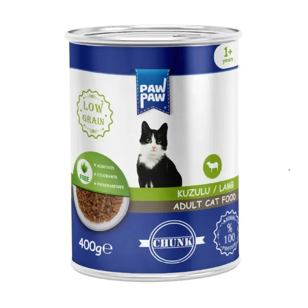 Paw Paw Can With Lamb. Adult 400gm