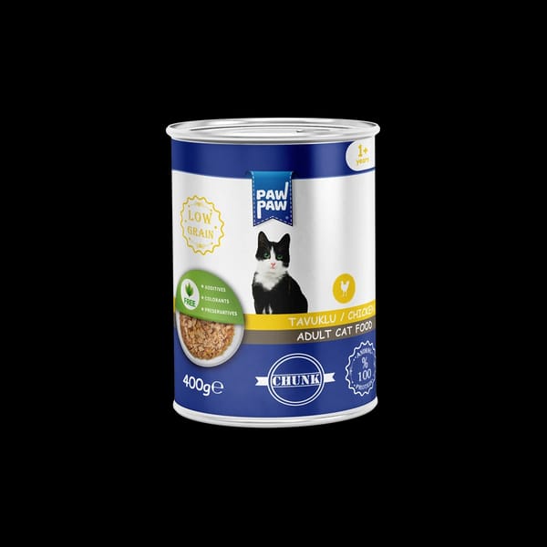 Paw Paw Can With Chicken. Adult 400gm