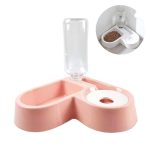 2 In One Automatic Pet Water Fountain & Food Bowl Set