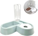 2 In One Automatic Pet Water Fountain & Food Bowl Set - Image 2