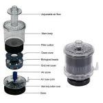 Sponge Filter Sb-333 Filter Fish Tank Biological Air Stone Inbuilt Adjustable Air Flow Aquarium Bio Sponge Filter Biological Filter Media - Image 2